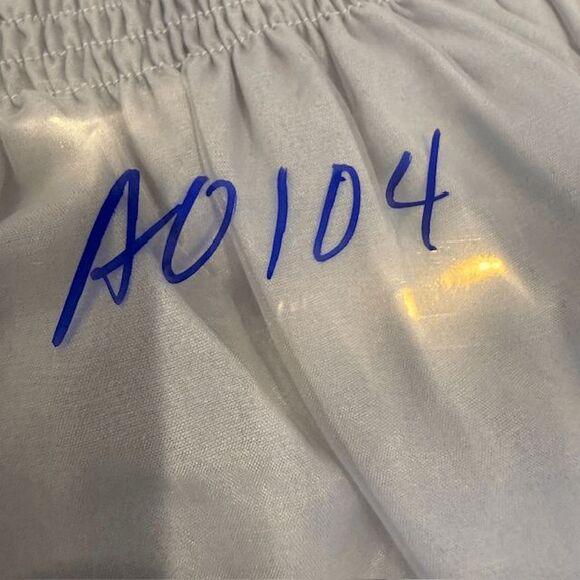 Tularosa Delaney Skirt in Vintage Blue Lined Organza Ruffles Elastic Waist Small - Picture 11 of 11